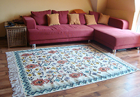 Kilim Rug: Autumn Vine