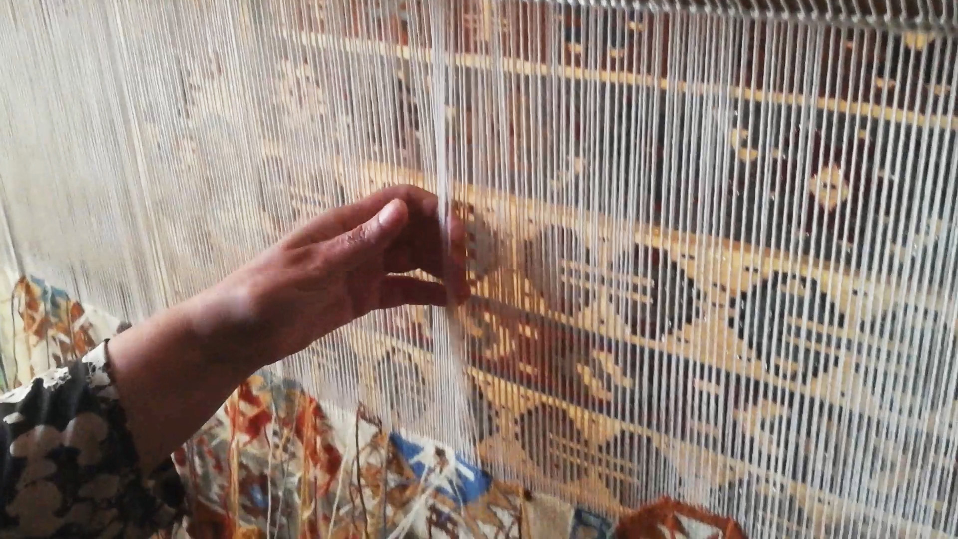 Model Pirot - Weaving technique